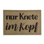 Label | 4x6 cm | nur Knete im Kopf | 30 Farben