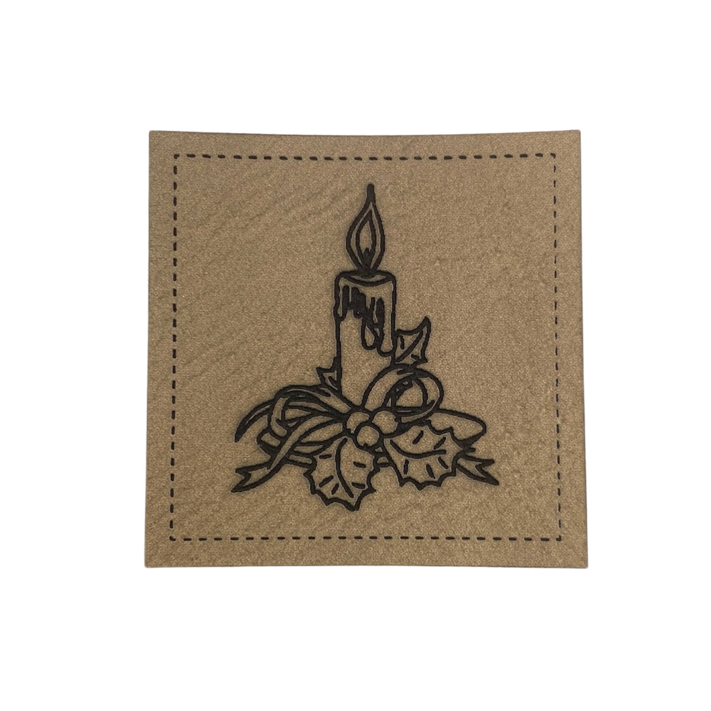 Label | 4x4 cm | Kerze | 30 Farben
