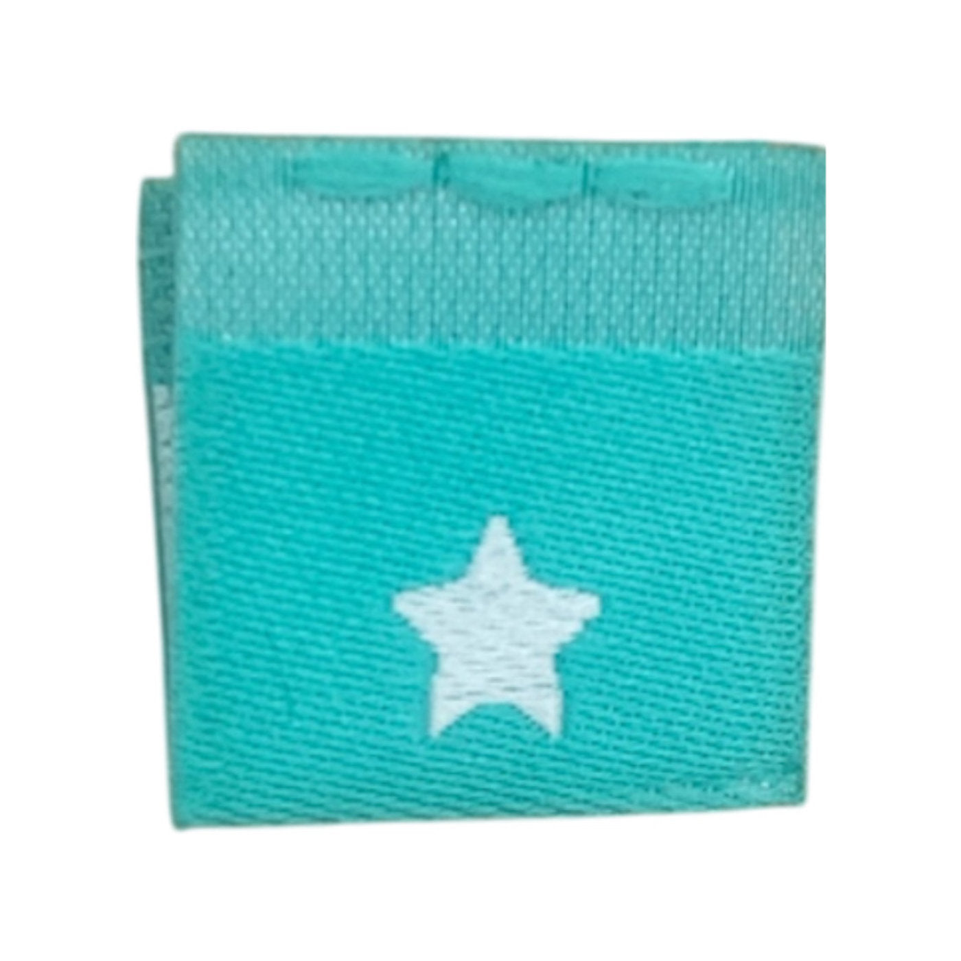 4 Stück Weblabel | Stern | mint