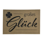 Label | 4x6 cm | großes Glück | 30 Farben