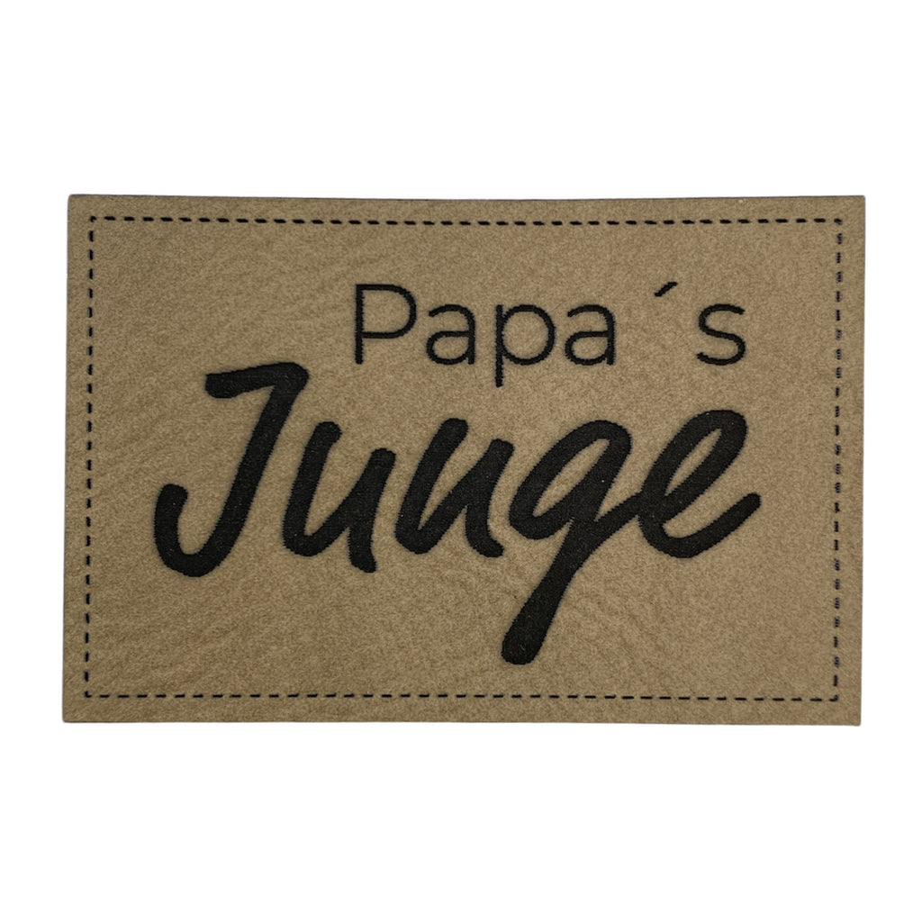 Label | 4x6 cm | Papa's Junge | 30 Farben