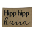 Label | 4x6 cm | Hipp hipp hurra | 30 Farben