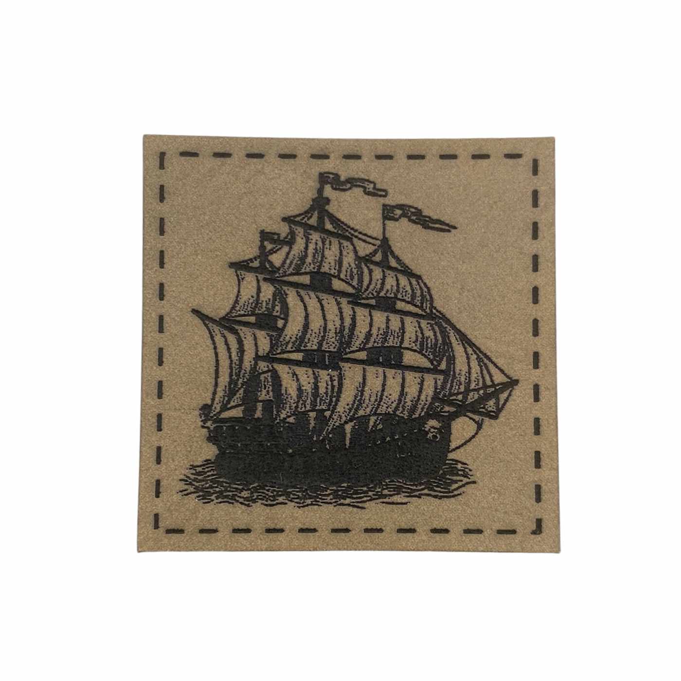Label | 4x4 cm | Schiff | 30 Farben