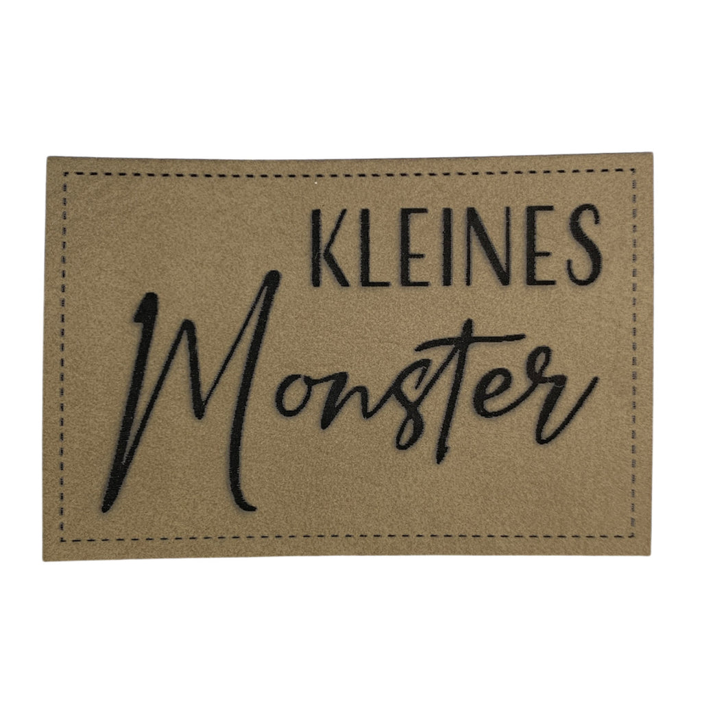 Label | 4x6 cm | kleines Monster | 30 Farben