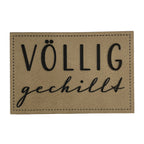 Label | 4x6 cm | völlig gechillt | 30 Farben