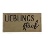 Label | 3x6 cm | Lieblingsstück | 30 Farben