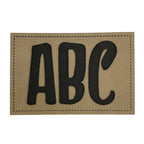Label | 4x6 cm | ABC | 30 Farben