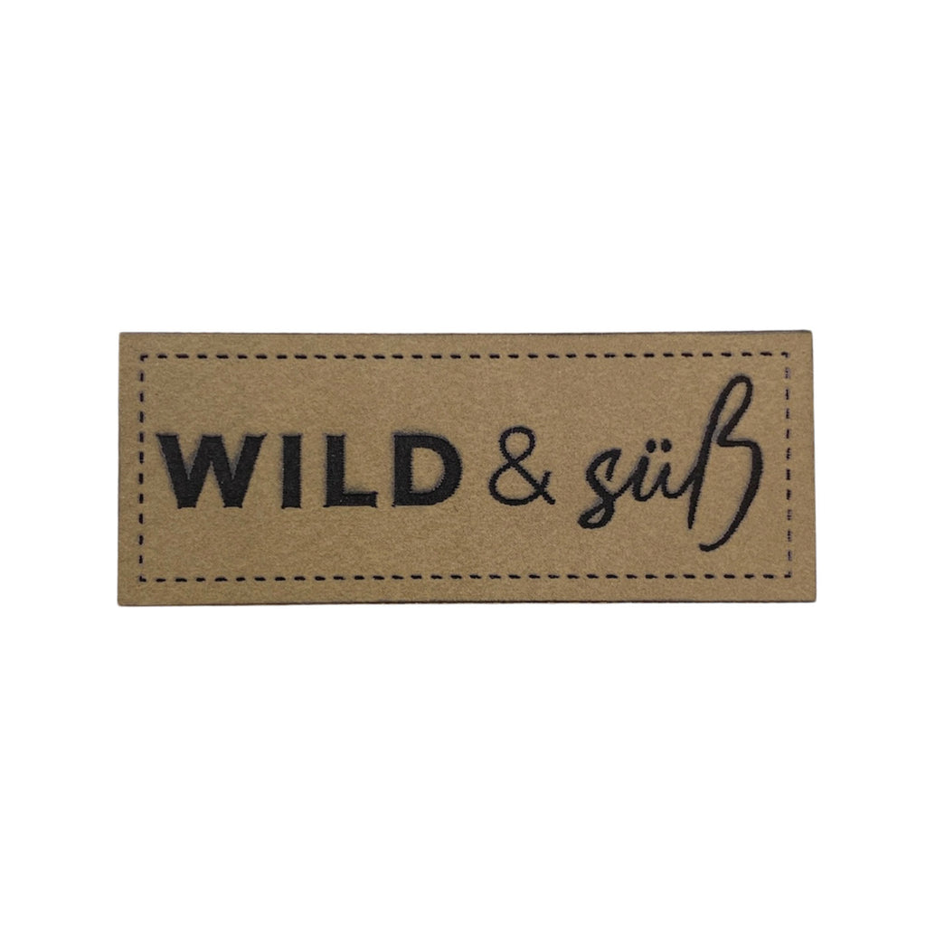 Label | 2x5 cm | wild & süß | 30 Farben