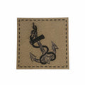 Label | 4x4 cm | Anker | 30 Farben