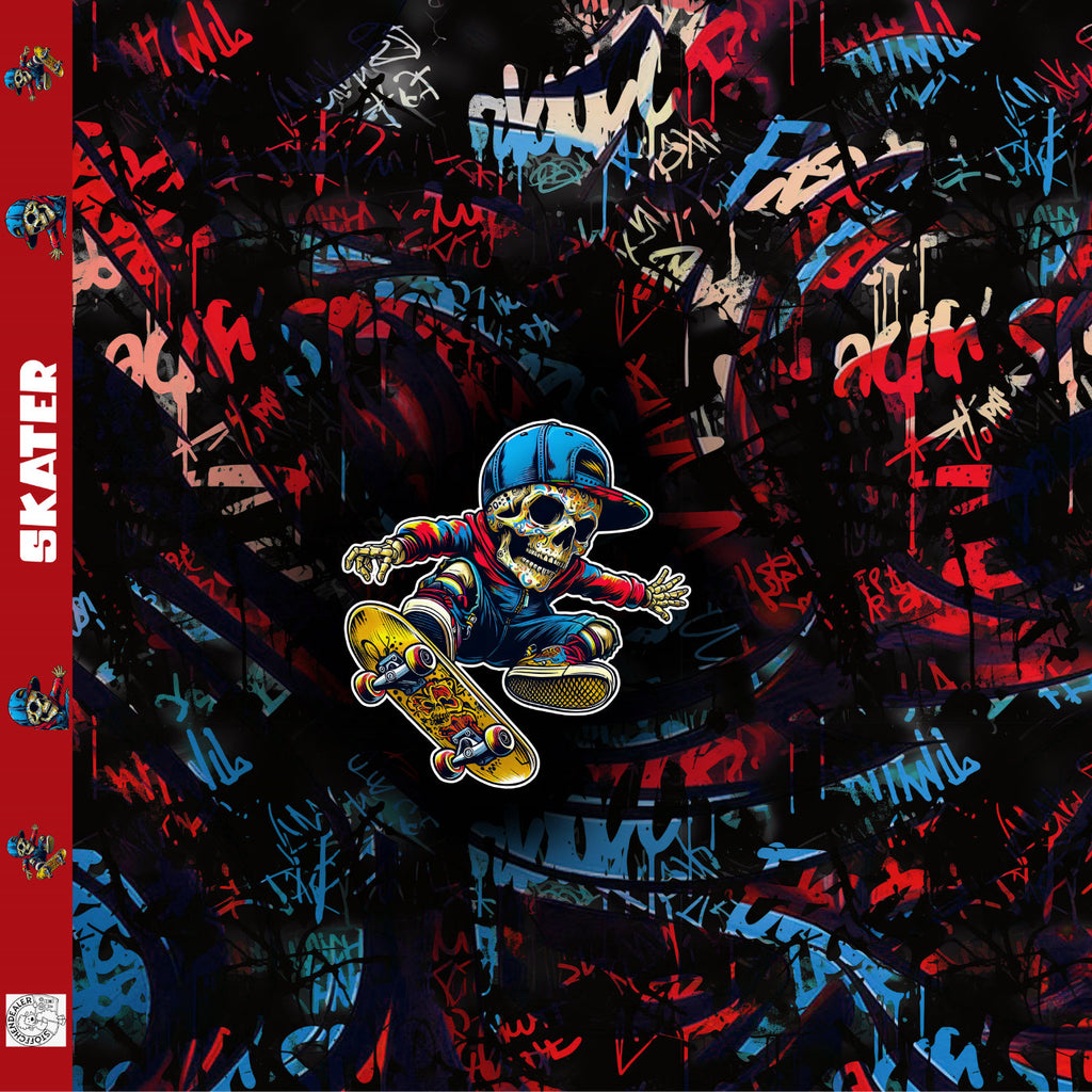 Panel Skull Skater | Eigenproduktion