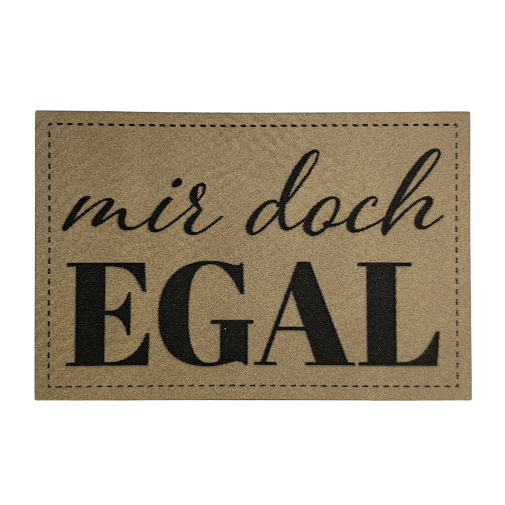 Label | 4x6 cm | Mir doch egal | 30 Farben