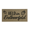 Label | 3x6 cm | Held im Erdbeerfeld | 30 Farben