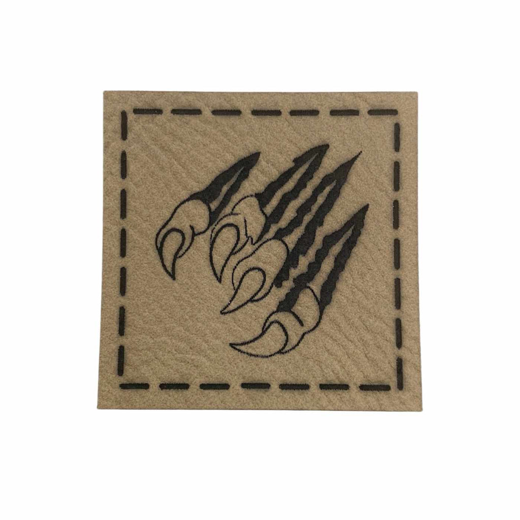 Label | 4x4 cm | Kralle | 30 Farben