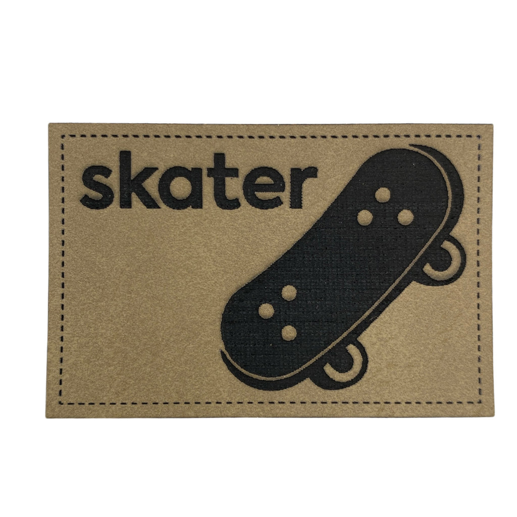 Label | 4x6 cm | Skater | 30 Farben