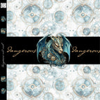 Panel Dangerous blau | Eigenproduktion