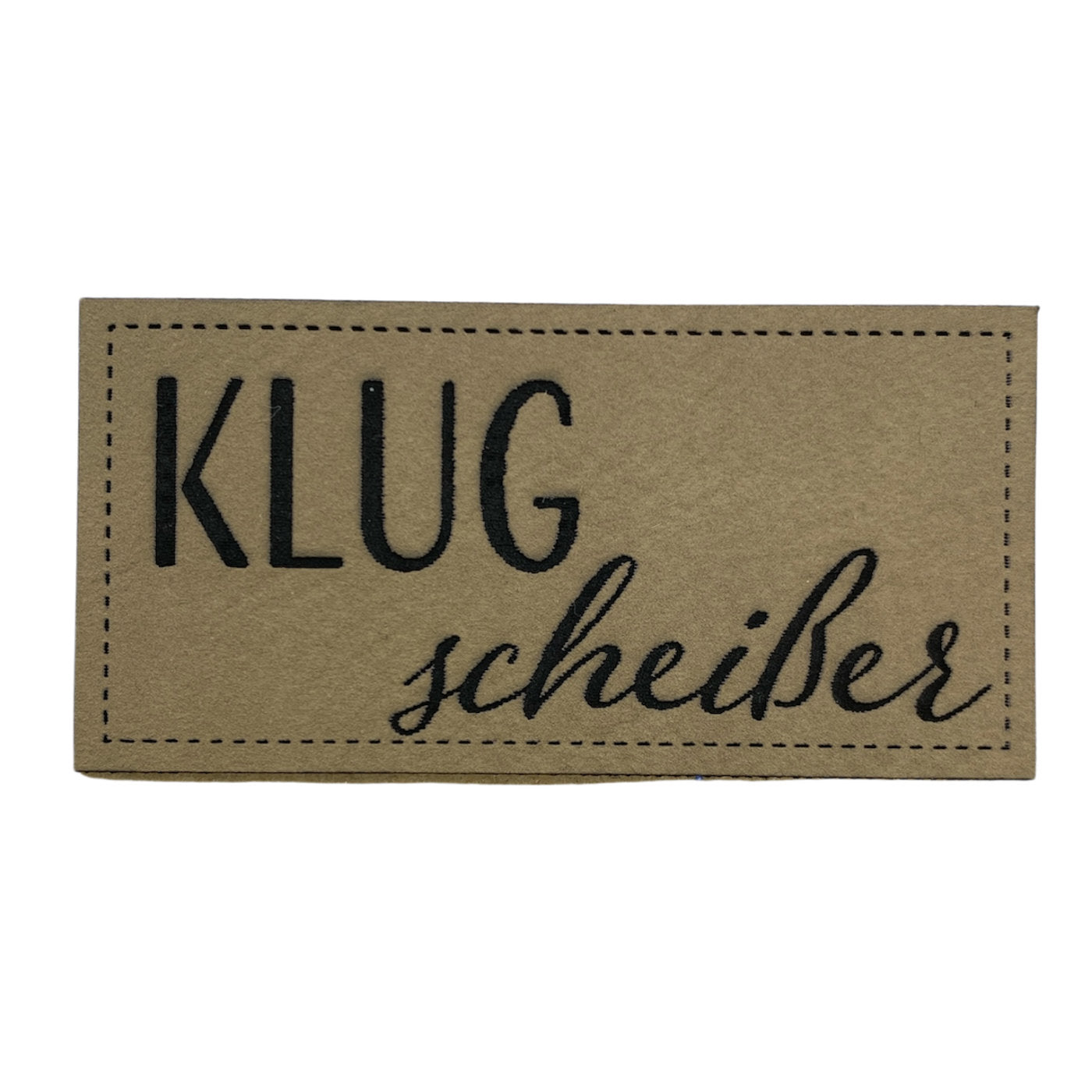 Label | 3x6 cm | Klugscheißer | 30 Farben
