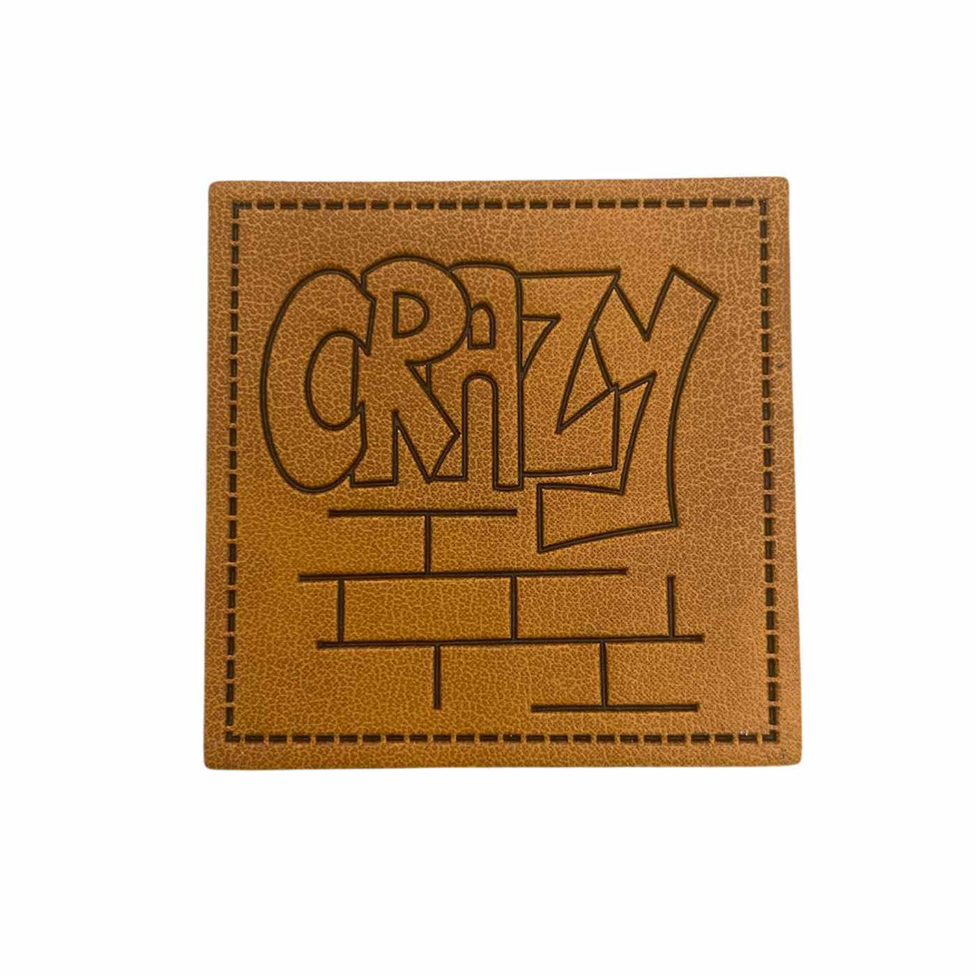Label | 4x4 cm | Crazy