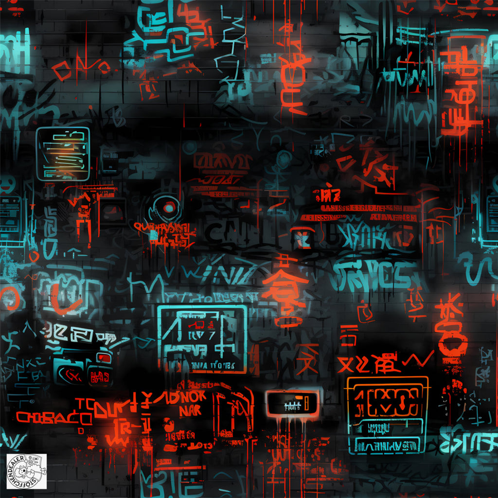 Rest 0,5m Cyperpunk | French Terry