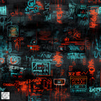 Rest 0,5m Cyperpunk | French Terry