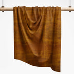 Rest 1,0m Fischgrät Washed Denim Ockerorange | French Terry