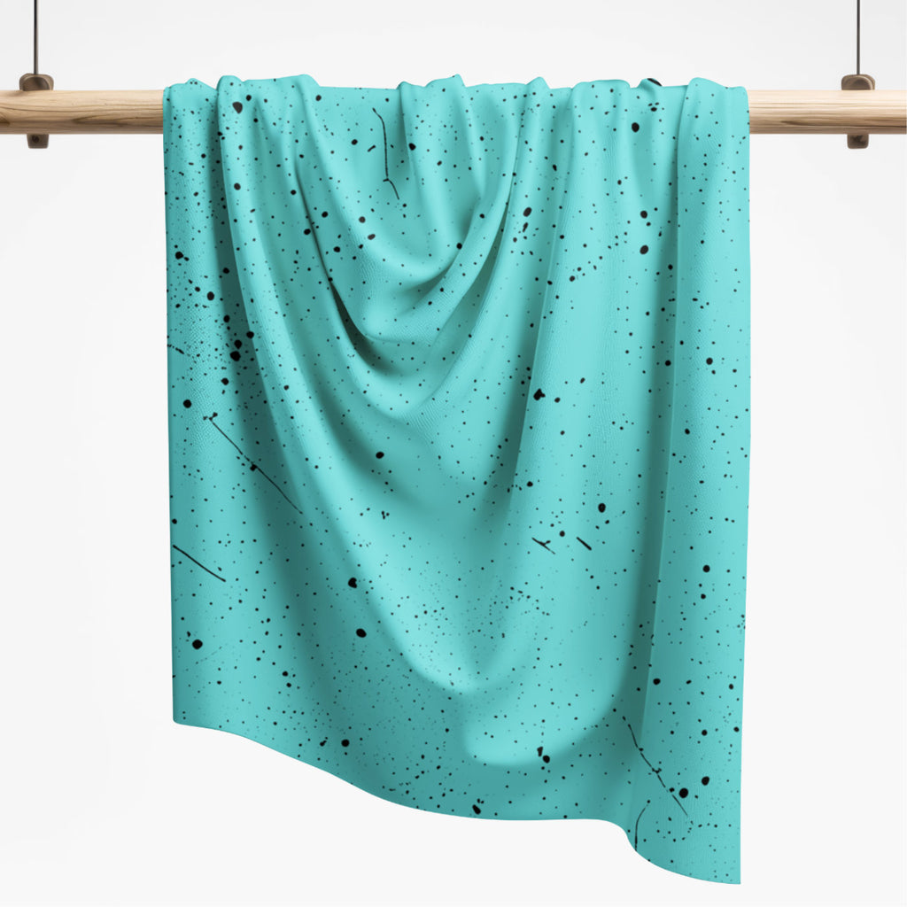 Sprenkel hellblau | French Terry