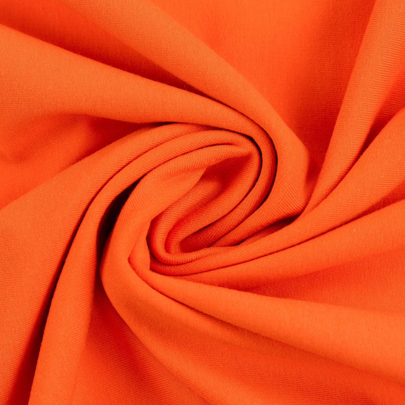 Reststück 0,45m French Terry | Sommersweat | Swafing Maike | Orange 424