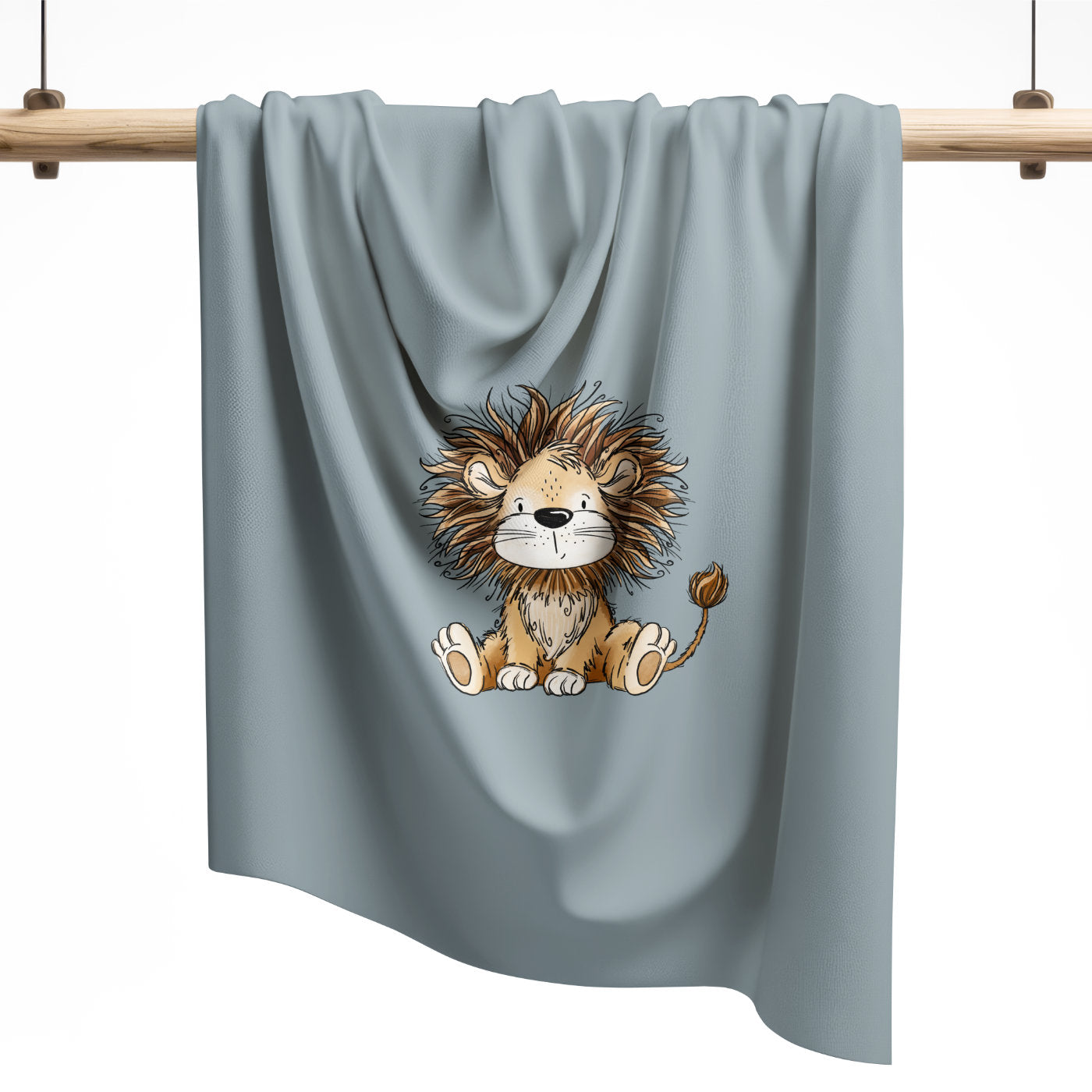 Jersey | Panel Löwenstark | Katzengold Designs