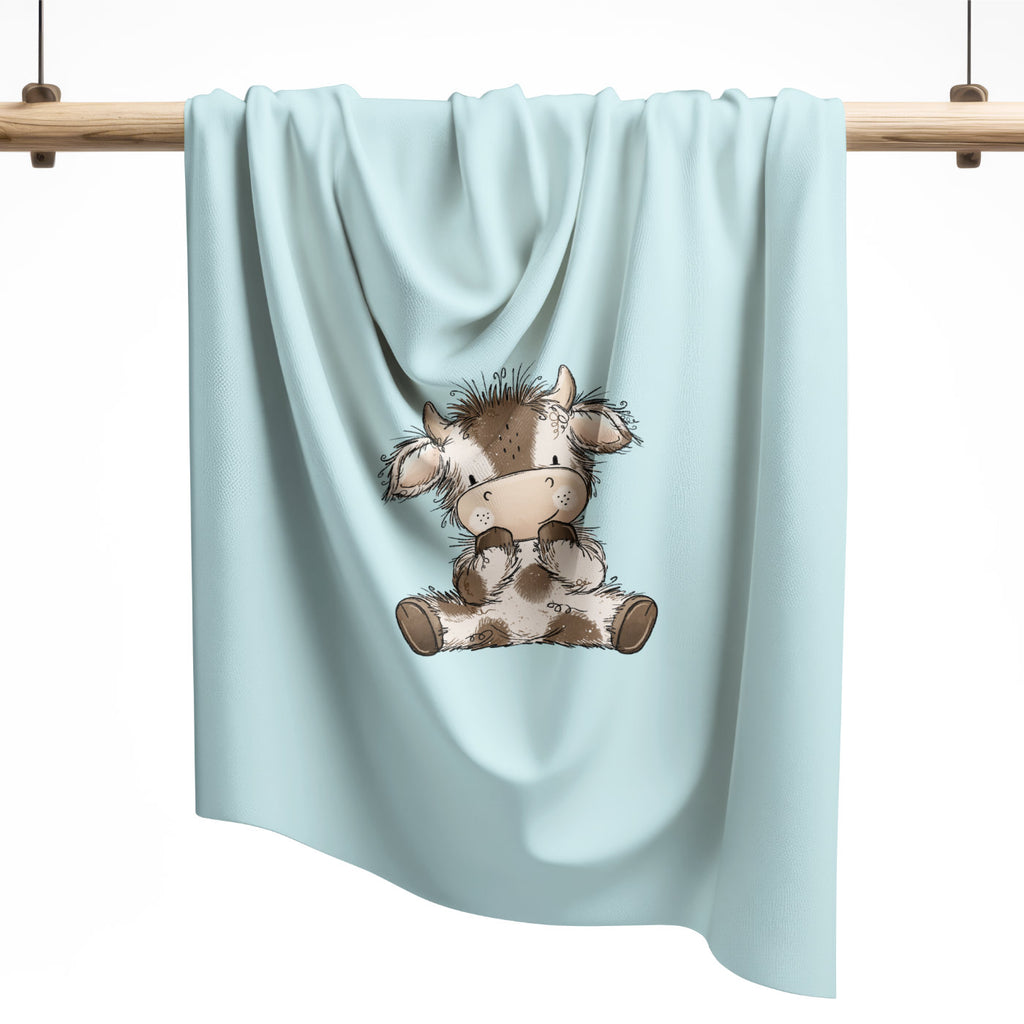 Jersey | Panel little cow boy | Katzengold Designs