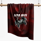 Panel | French Terry | Bad Boy Fledermaus rot