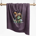 Panel | French Terry | Prinzessin im Wintermodus Lila