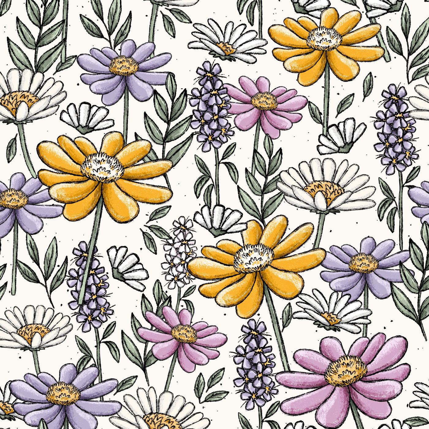 Blumenwiese #1 | Katzengold Designs