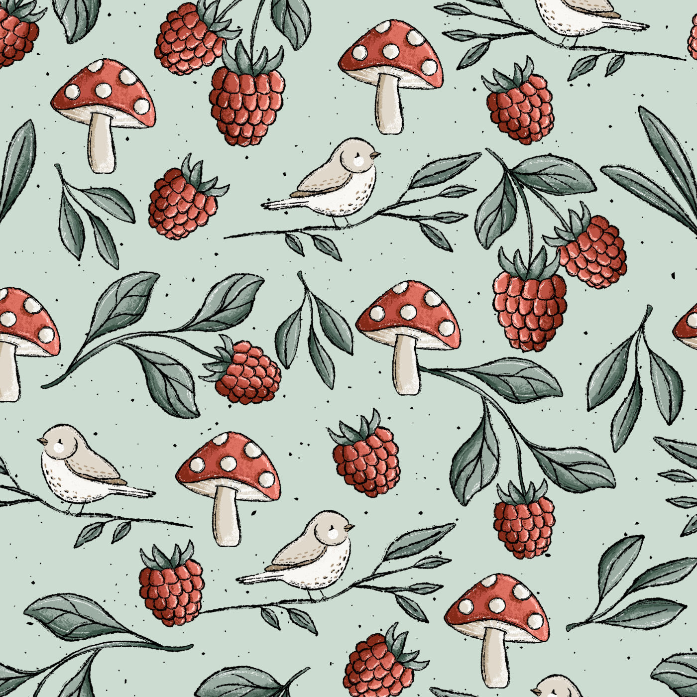 Wiesenvogel #3 | Katzengold Designs