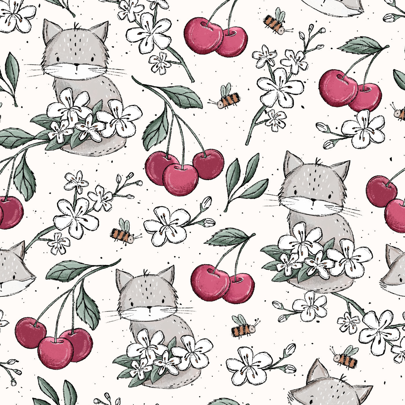 Kirschblüte | Katzengold Designs