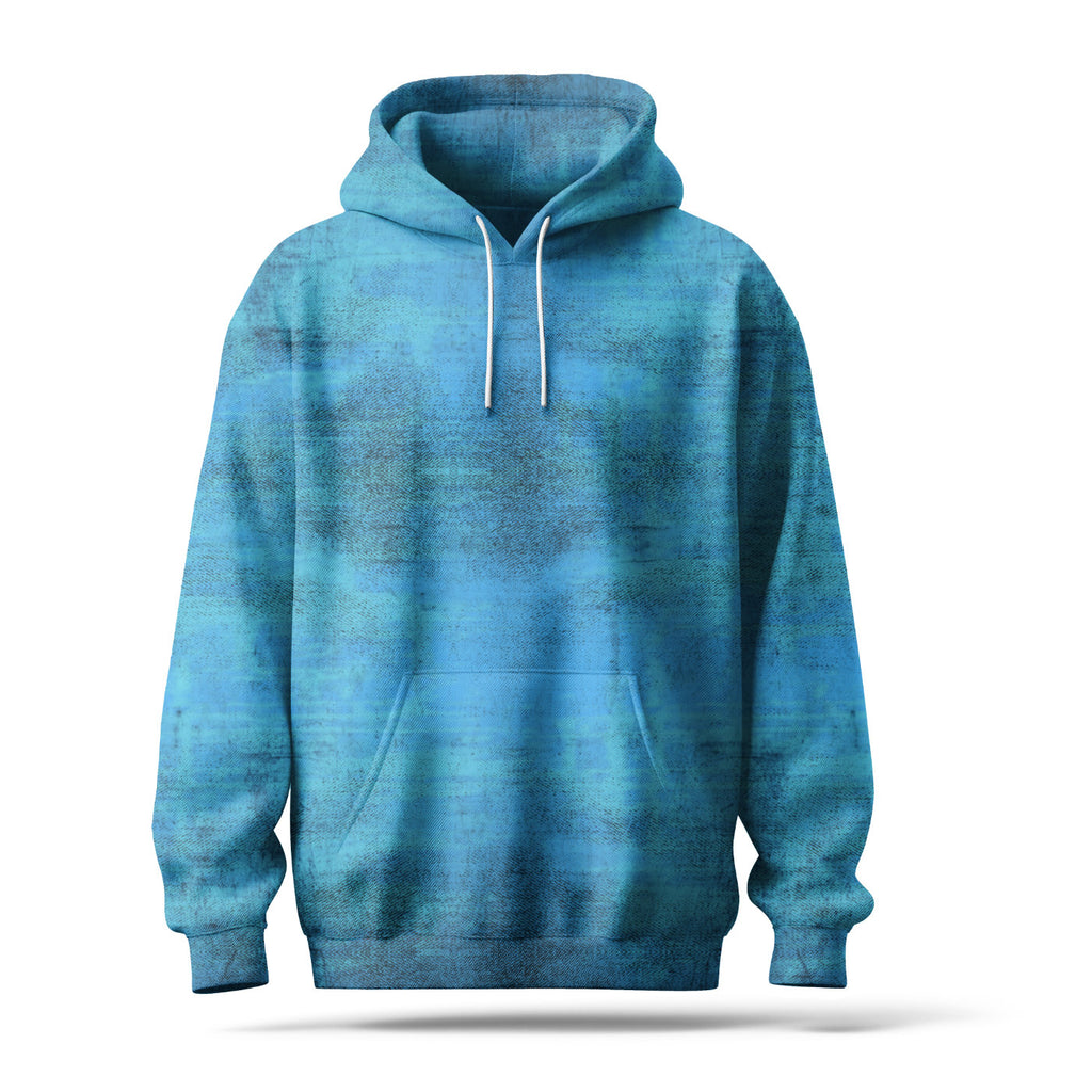 washed Denim blau | French Terry